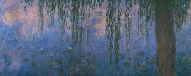Le Bassin aux nymphéas avec saules, Le Matin